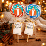 Lizalica sa Deda Mrazom za novogodišnje paketiće