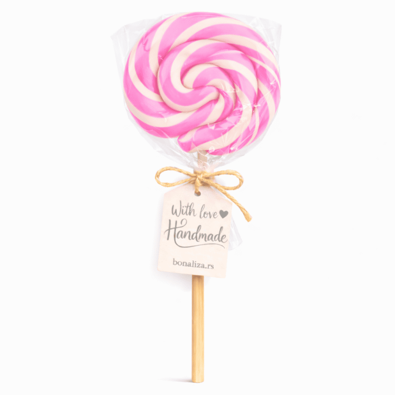 Roze lizalica za candy bar za devojčice