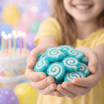 Žele bombone plavi rolat za dekoraciju proslava