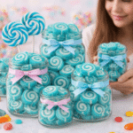 Žele bombone plavi rolat za dečije proslave