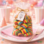 Dekorativne svilene bombone breskva punjene čokoladom