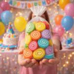 Žele bombone rolat mix voćnih ukusa za slatki sto i rođendane