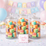 Žele bombone trobojne kockice za dečije proslave