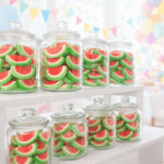 Žele bombone lubenica kao dekoracija za događaje