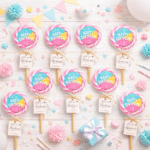 Rođendanska lizalica za poklon paketiće