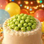 Zeleno bele svilene bombone jabuka za candy bar