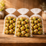 Svilene bombone kafa za slatku dekoraciju