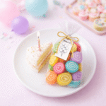 Šarene žele bombone rolat za slatke stolove