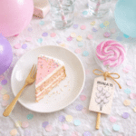 Roze lizalica kao poklon za rođendan devojčice