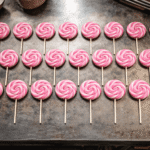 Roze lizalica za dečiji rođendan devojčica