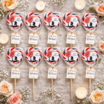 Dekorativna lizalica za venčanje