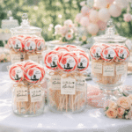 Svadbena lizalica kao poklon za goste