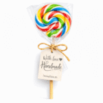 Rainbow šarena lizalica kao poklon