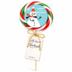 Novogodišnja lizalica sa Sneškom Belićem za decu