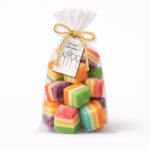 Žele bombone trobojne kockice za candy bar