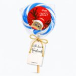 Novogodišnja lizalica sa irvasom za slatki sto