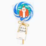 Novogodišnja lizalica sa Deda Mrazom za decu