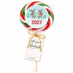 Lizalica sa irvasom za novogodišnje paketiće