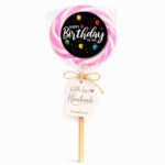 Dekorativna lizalica sa natpisom Happy Birthday