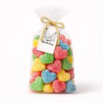 Žele bombone u obliku srca šarene za slatki sto