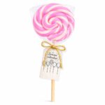 Dekorativna roze lizalica za rođendan