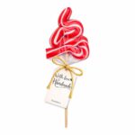 Novogodišnje lizalice u obliku jelkice