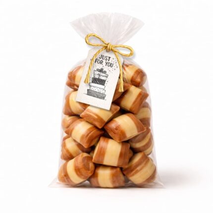 Elegantne svilene bombone euro krem