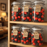 Žele bombone kupina i malina za slatki sto