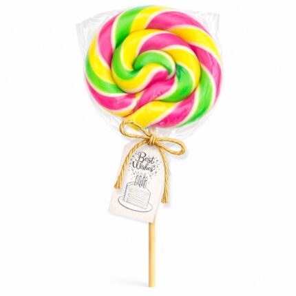 Rainbow spiralna lizalica za devojčice