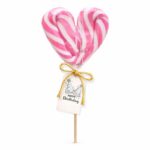 Roze lizalica srce za tematske proslave