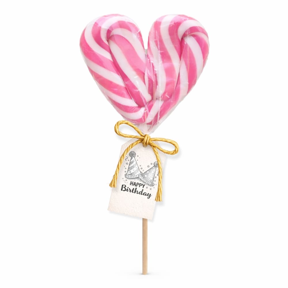 Tematska roze lizalica srce Roze lizalica srce za tematske proslave