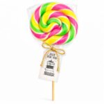 Šarena rainbow lizalica za devojčice za rođendan